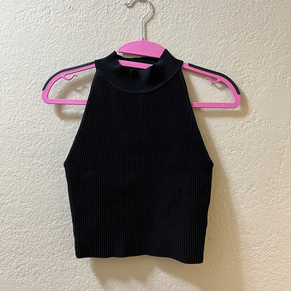 COPY - Aritzia Sculpt Knit Mockneck Tank